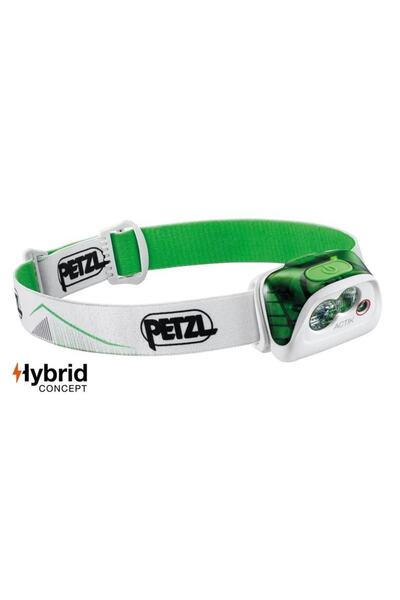PETZL Actik 350 Λούμεν Υβριδικός Πράσινος Φακός Κεφαλής