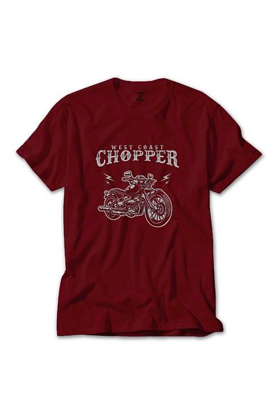 Z zepplin Червена тениска West Coast Choppers Customs