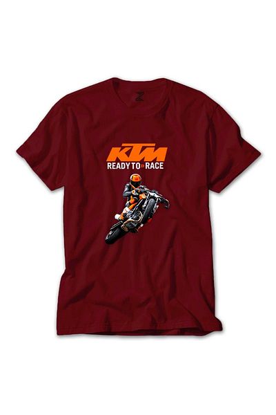 Z zepplin Κόκκινο T-shirt Ktm Ready To Race Moto