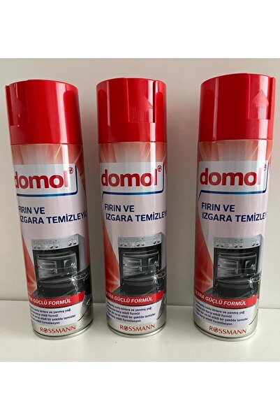 DOMOL Fırın Ve Izgara Temizleyici Köpük 500 ml X 3'lü