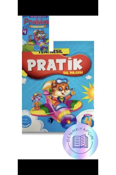Mavi Tebeşir Yayınları 4.sınıf Dil Bilgisi & Problem Soru Kitabı