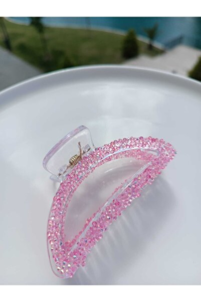 İLKYAZ Accessory Glitter Oval Latch Buckle