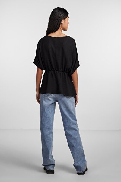 PIECES 17138195   Μπλούζα με στάμπα μοντέλου L