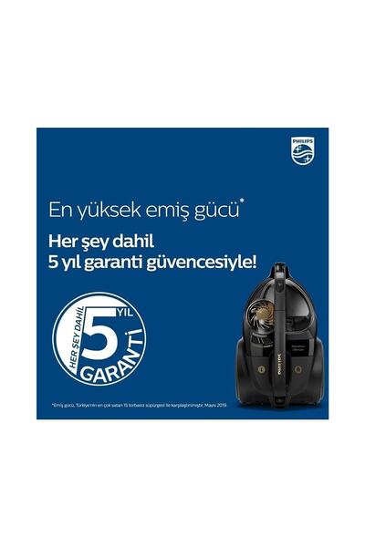 Philips Marathon Ultimate Series 900w 2.2l Turbo Başlık Toz Torbasız Süpürge ...