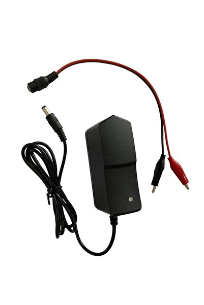 Bvs Elektronik 12 Volt Akülü Araba Şarj Adaptörü Led Işıklı Dolum Bittiğinde Yeşil Işık Yanar Led Işıklı
