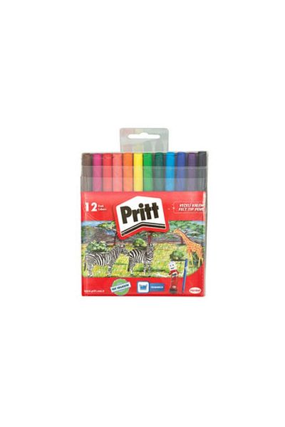 Pritt Felt Tip Pen 12 Colors Washable