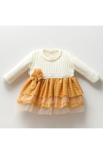 DIDuStore Tafyy 3/24 Months Lace Knitwear Girl Dress