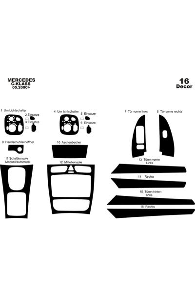 meriç cockpit design ميريتش ®   غطاء صندوق اليد الأمامي لسيارة مرسيدس C Serie...