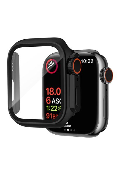 Cool Cold حافظة زجاجية لساعة Apple Watch Ultra مقاومة للماء (40 مم) لحماية 6/5/4/se
