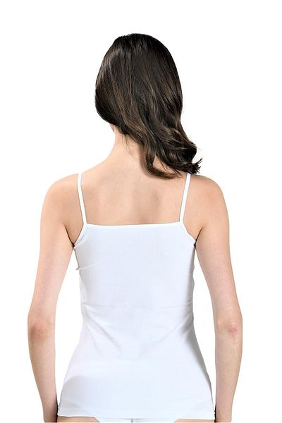 Jiber Women's Rope Strap Lycra Undershirt 503 - 6 Pieces