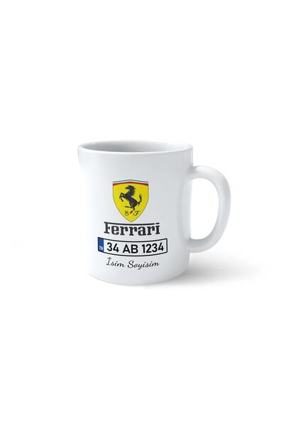 Yeni Araba Hediyesi Ferrari Kupa Bardak