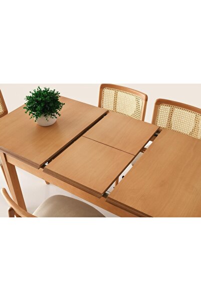 Erezogulları Mobilya Verona Kırlangıç Agaç Mutfak Masa Sandalye Takımı 70x110