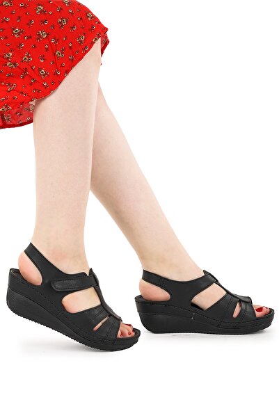 WOGGO Velcro Women's Sandals Shoes Ary 38-952