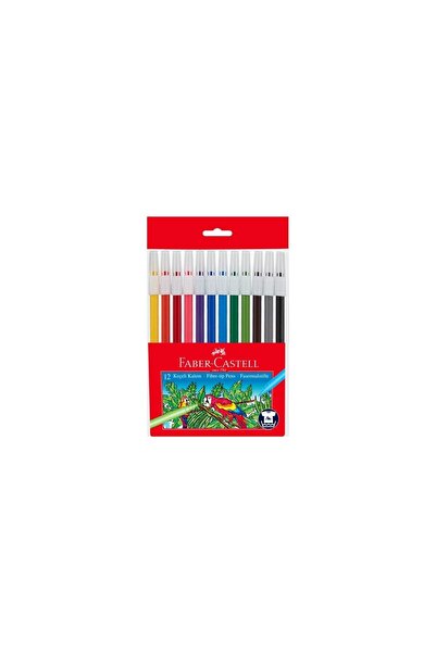 Faber Castell قلم لباد 12 لون قابل للغسل