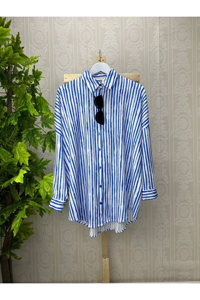 modasindoma Жіночий смугастий гольф оверсайз