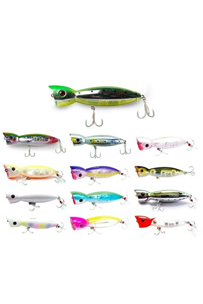 Fujin La-nina Maket Balık Su Üstü Popper