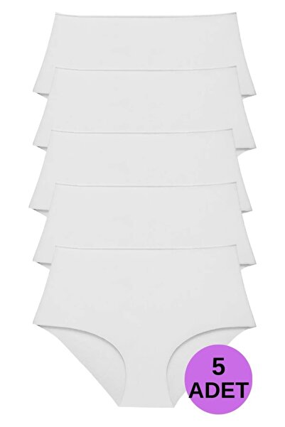 Textile Slot Women's High Waist Seamless Laser Cut Flexible All-Day Comfortable Non-Marking Panties
