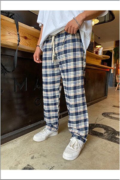 weywot Φόρμα πιτζάμα Unisex με τετράγωνο σχέδιο Harajuku