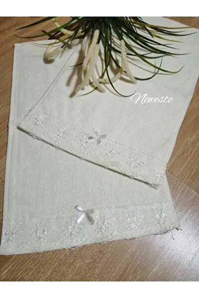 Neweste Рушник для рук з мереживом, 6 штук, подарунковий, для заручин, весілля, обрізання, весільний кортеж, рушник для автомобіля, 50*30