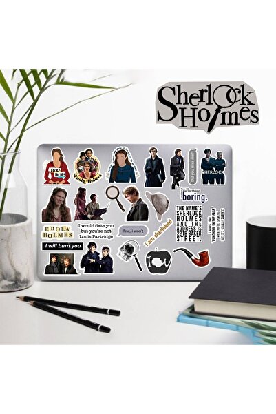Enola Holmes Laptop Notebook Telefon Kılıfı Sticker Paketi