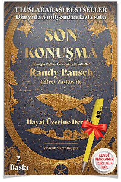 Serbest Kitaplar Son Konuşma Hayat Üzerine Dersler (randy Pausch & Jeffrey Za...