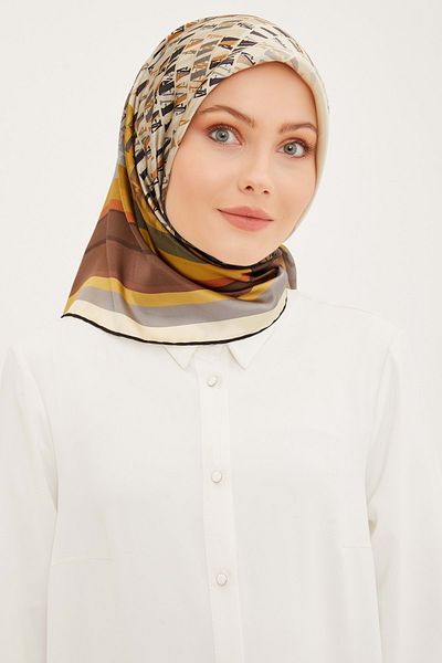 Armine Eșarfă din twill de mătase 8934d