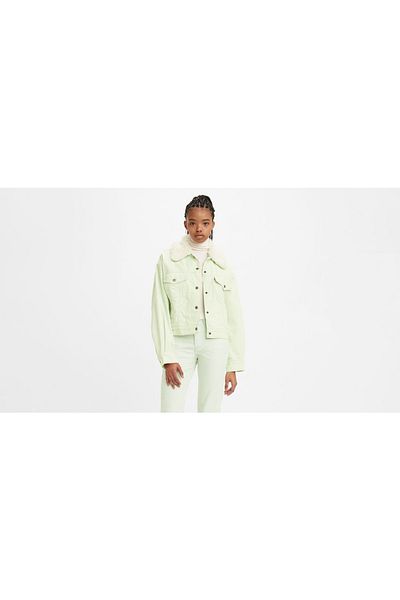 Levi's Το Sherpa Baby Baggy Trucker Jacket