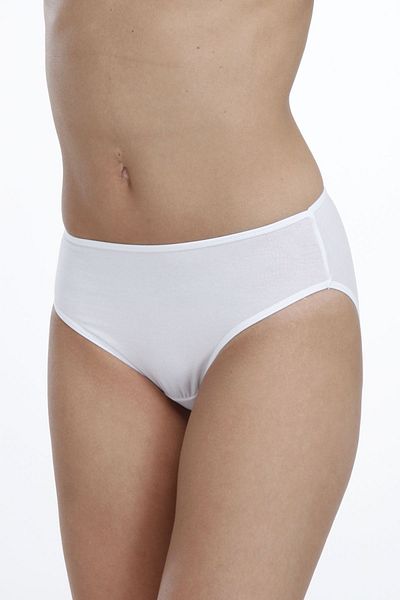 Malabadi Women's Pack of 2 Basic High Waist Slip Panties