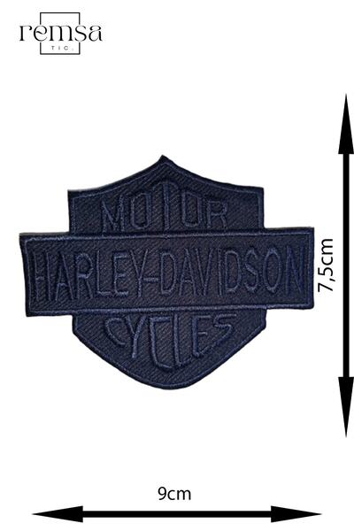 REMSATİC Ütü Ile Yapışan Arma - Patch - Harley Davidson (