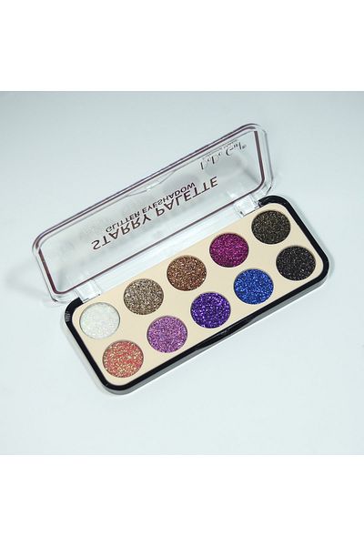 DoDo Girl Glitter Eyeshadow Palette of 10