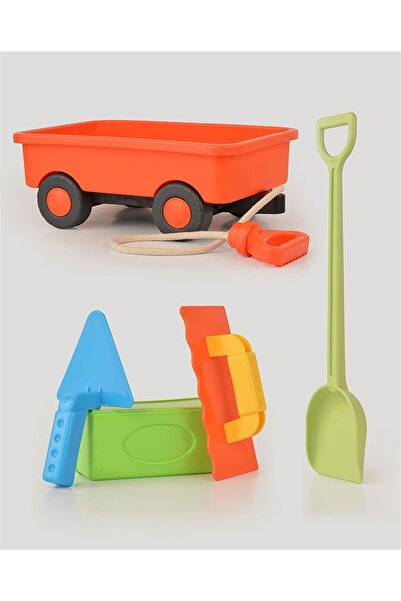 LETS BE CHILD 3'lü Vagon, Spatula Ve Kürek Seti