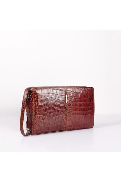 Eminsa Men's Tan Genuine Leather Hand & Shoulder Bag
