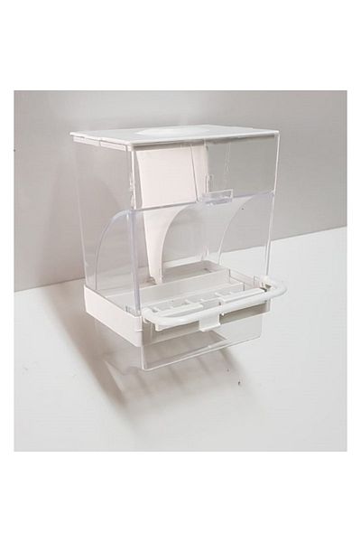 Badem Akvaryum White Smart Food Bowl with Smart Food Compartment Apparatus