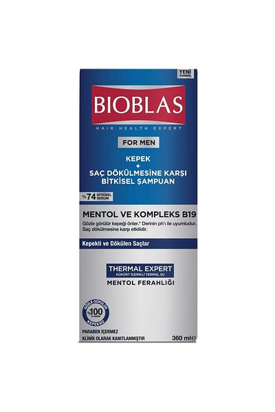 Bioblas Šampon Formen pro plešaté vypadávající vlasy 360 ml