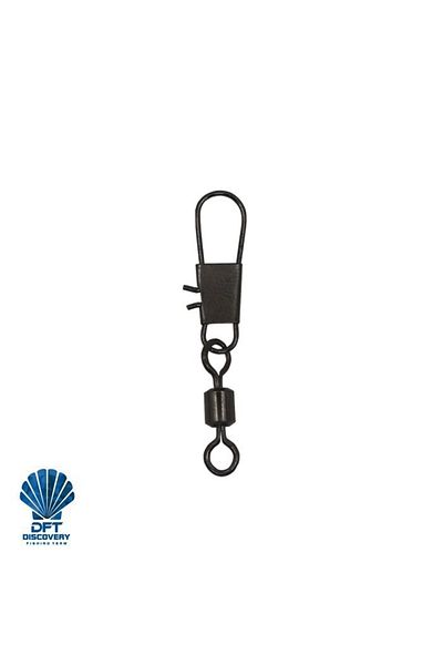 DFT Clip Swirled - Black No:7 1/10