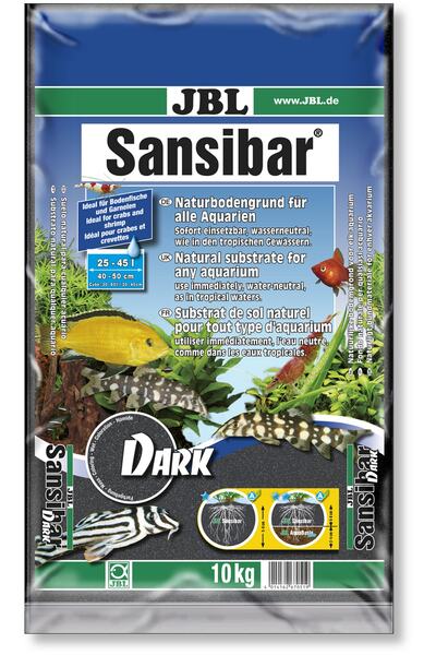 JBL Sansıbar Siyah 0,2-0,5mm 10 Kg Kum