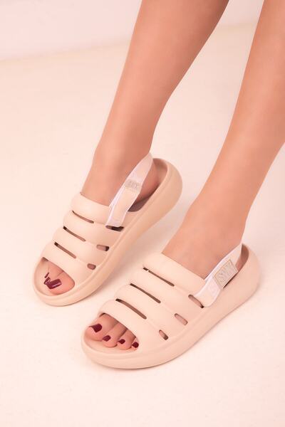 SOHO Beige Women's Sandals 18053