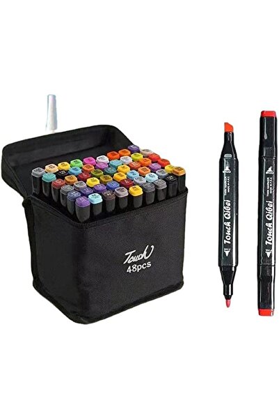 Touch أقلام تحديد فنية 48 قطعة