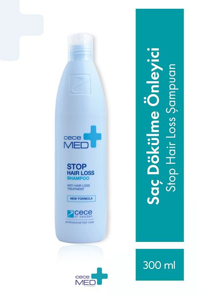 CECEMED 300 Ml Shampoo and Cececap Skin Hair Nail - 30 Capsules Anti-Hair Loss