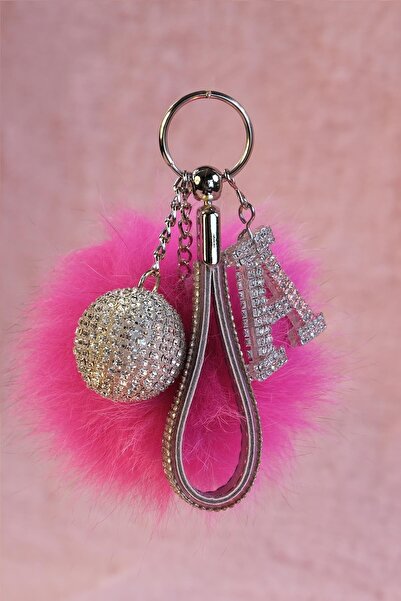 TASARIM ARABAM ATİKE ELİF AKIN سلسلة مفاتيح مرصعة بأحجار فضية وبدون شعار وكرة...