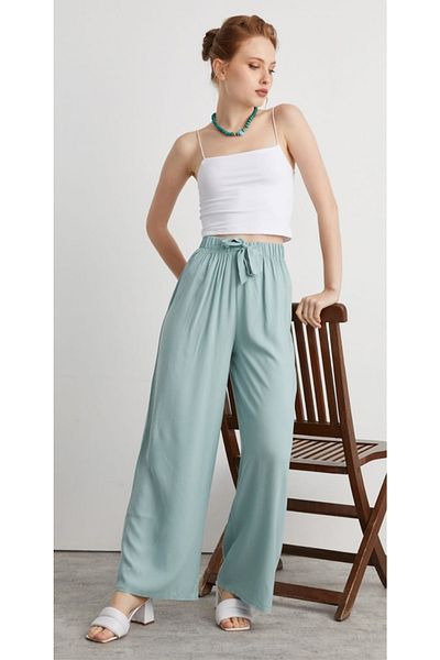 Serays moda Trousers Viscose Woven Fabric