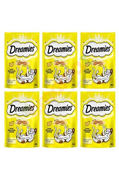 Whiskas Dreamies Peynirli Kedi Ödülü 60 gr X 6 Adet