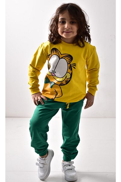 Banadamoda Boy's Printed Tracksuit Set