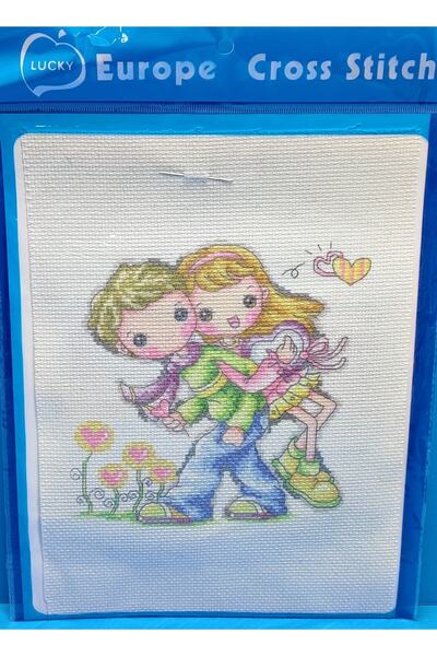 EleganTShoP Set de panouri pentru pictură cu tapiserie imprimată Ly4011