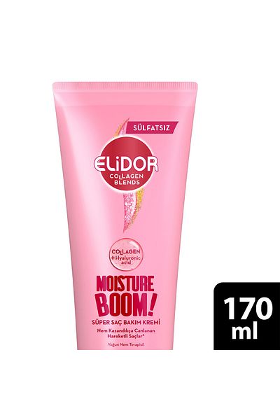 Elidor Sulfate Free Super Hair Care Cream Moisture Boom 170 ml