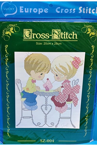 EleganTShoP Σετ κιτ πίνακα ζωγραφικής με τυπωμένη ταπετσαρία Sz004