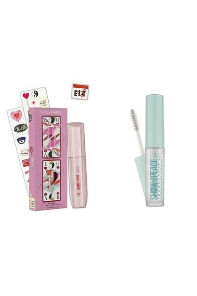 Show by Pastel Show Your Look 24h Long Lasting Volume Mascara + Transparent Eyebrow and Eyelash Mascara
