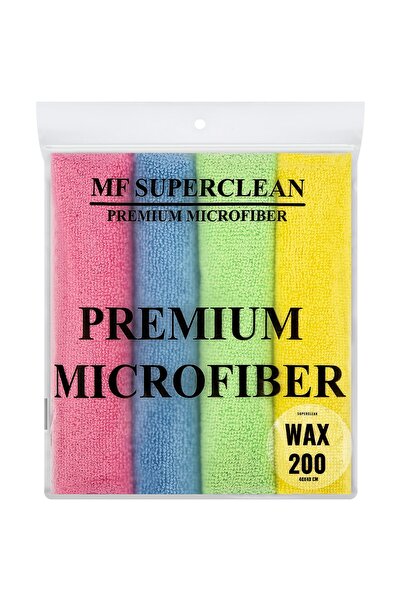 MF SuperClean Mikrofiber Genel Temizlik Bezi 4'lü Paket