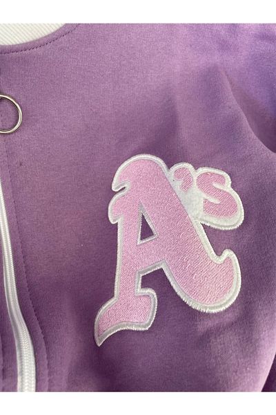 Planet Butik Lilac College Jacket