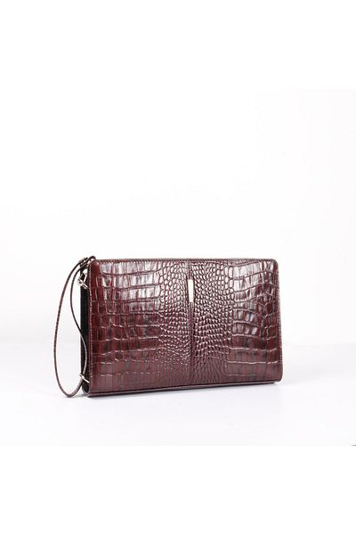 Eminsa Men's Brown Genuine Leather Hand & Shoulder Bag